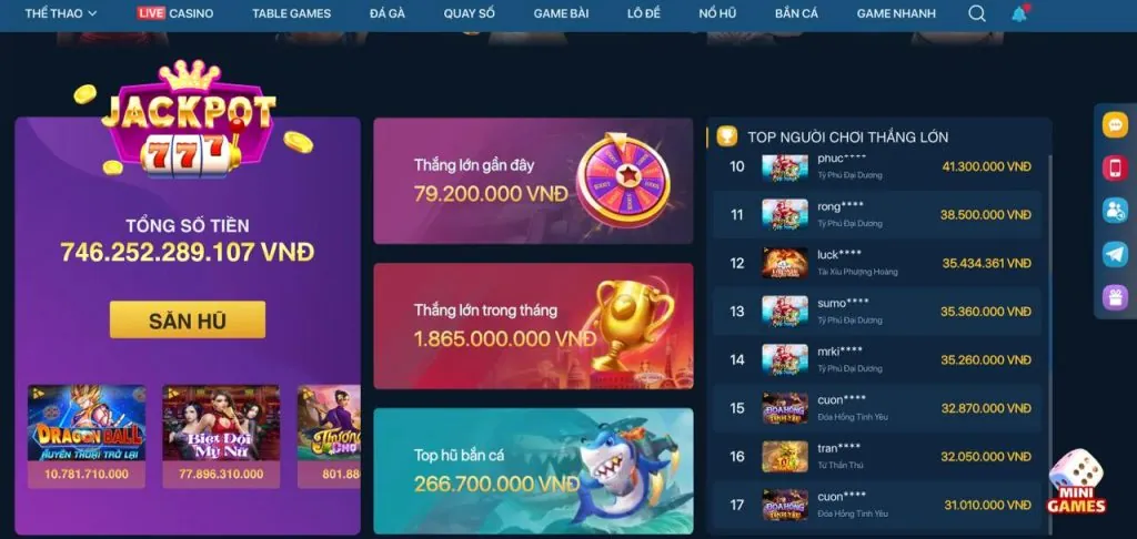Giao diện thân thiện và đa dạng trò chơi của ứng dụng okevip